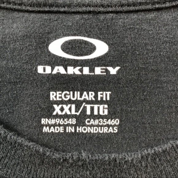 Oakley Men’s Regular Fit XXL Black T-Shirt - Picture 3 of 6